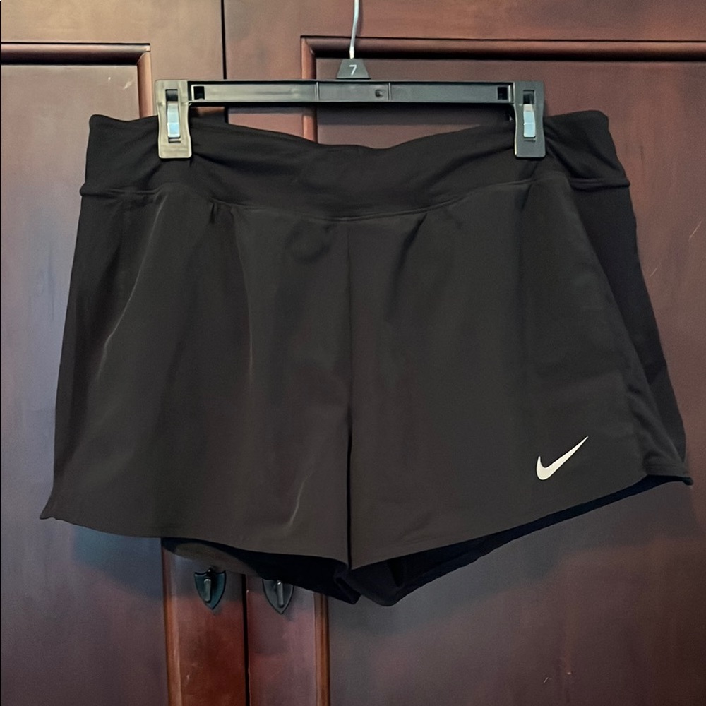 Nike Black Athletic Shorts Lightweight Performance
